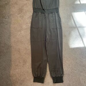 Women's Olive Jumpsuit by Anthropologie